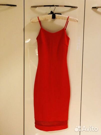 Платье Kira Plastinina новое xs красное