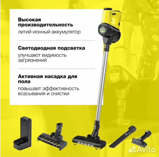 Аккумуляторный пылесос Karcher VC 6 Cordless our F
