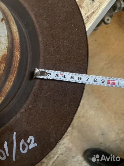 Диск тормозной задний BMW F01/F02 (2008—2012)