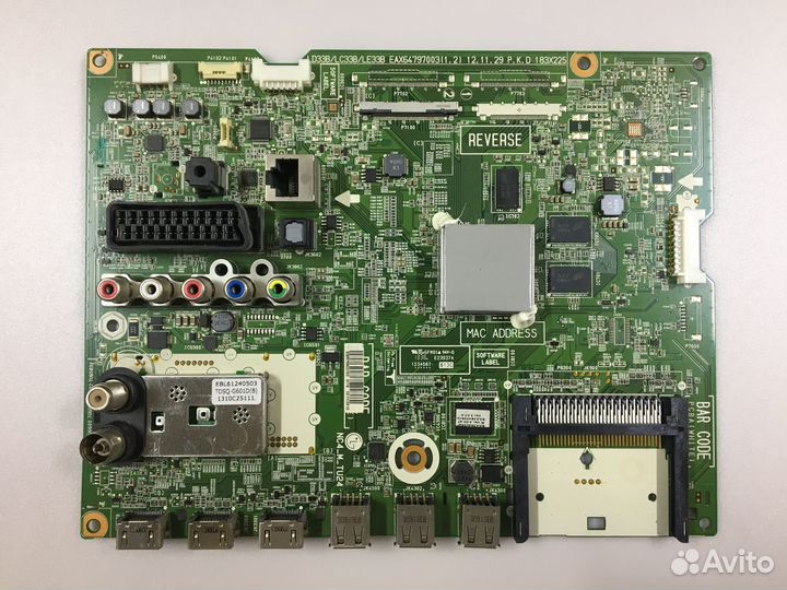 Плата main EAX64797003 (1.2) LG 42LA645V