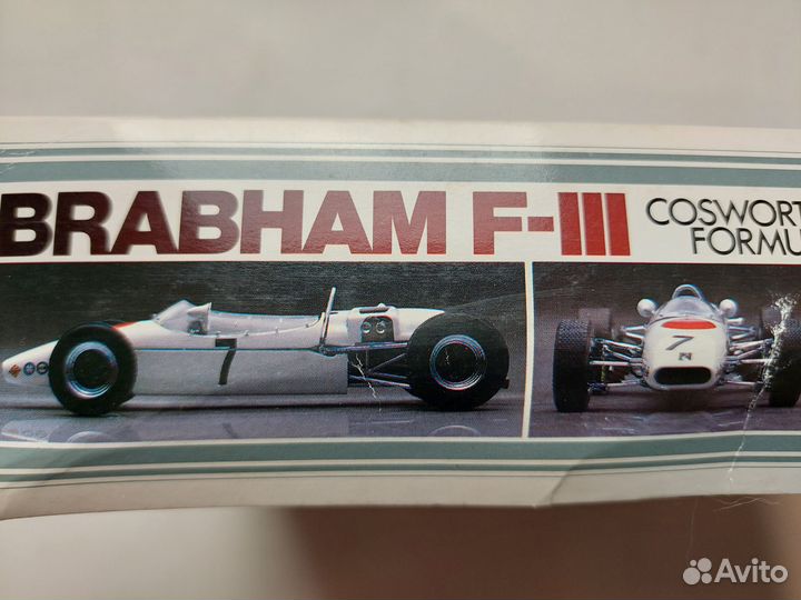 Сборная модель 1/24 Union Brabham F-III