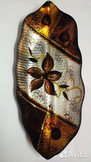 Красивое блюдо с перламутром. Новое