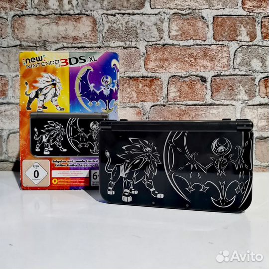 New nintendo 3ds xl Solgaleo Lunala Limited 64gb