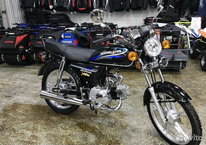 Мопед motoland альфа 11 PRO-sport