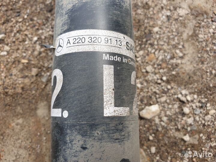 Задняя левая стойка ABC mercedes s w220 cl w215