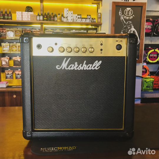Комбоусилитель для электрогитары Marshall MG15 Vie
