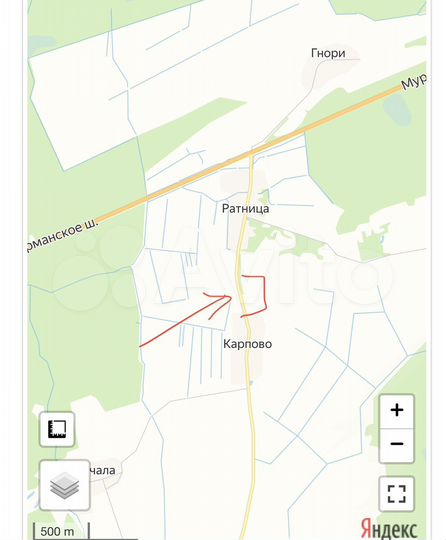 Участок 8 га (СНТ, ДНП)