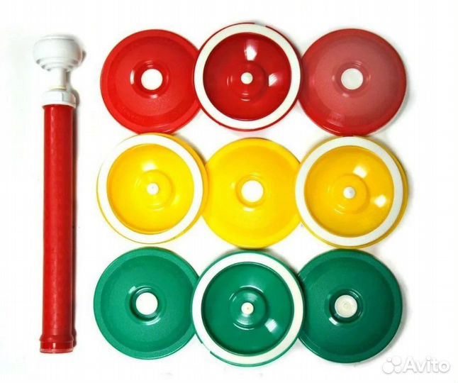 Набор вакуумных крышек с насосом квк82бм