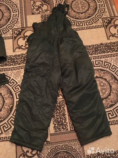 Костюм зимний охранника цвет темно зеленый