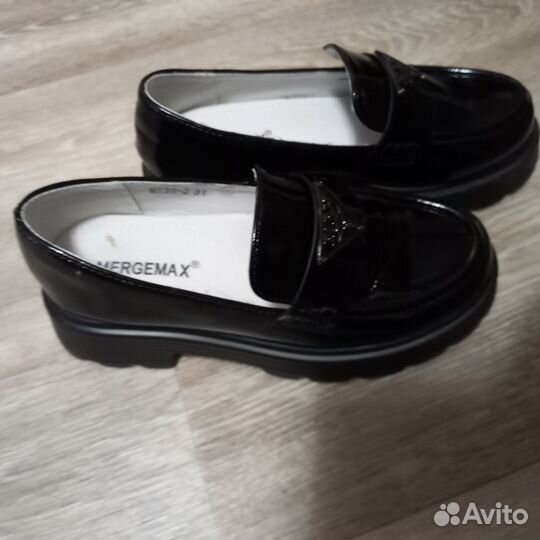 Лоферы для девочки 31 размер