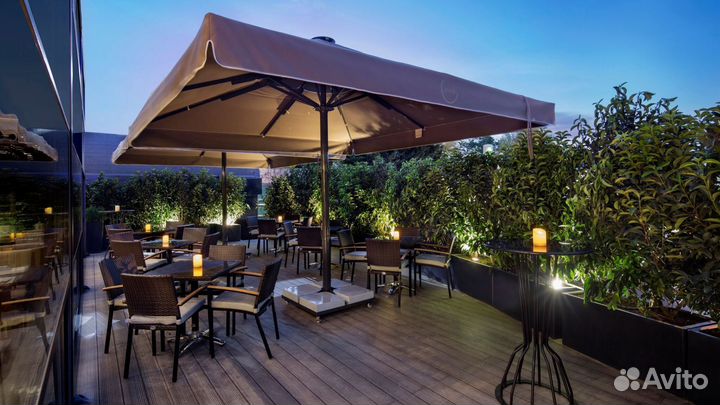 Зонт уличный. Зонт для веранды. Зонт для кафе