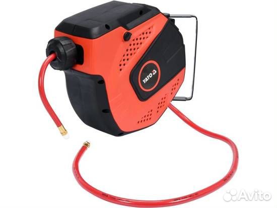 Шланг пневматический на катушке 8мм*10м YT-24242