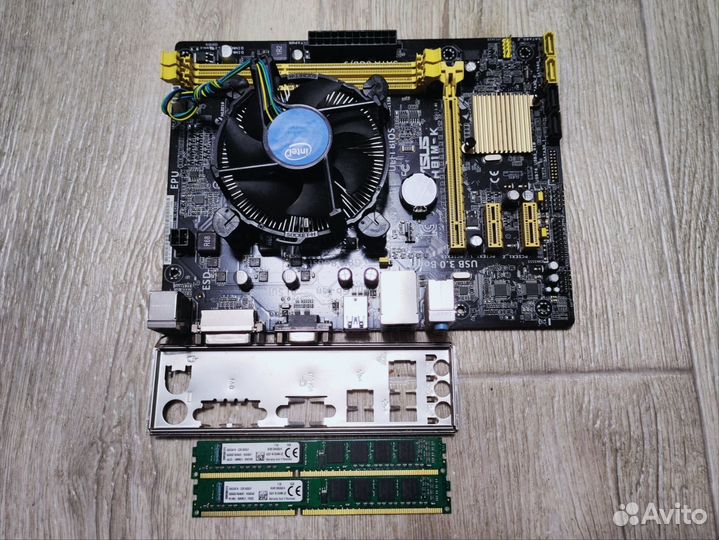 Комплект i5 4460/8gb DDR3/Asus H81M-K