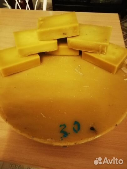 Воск пчелиный натуральный, вощина