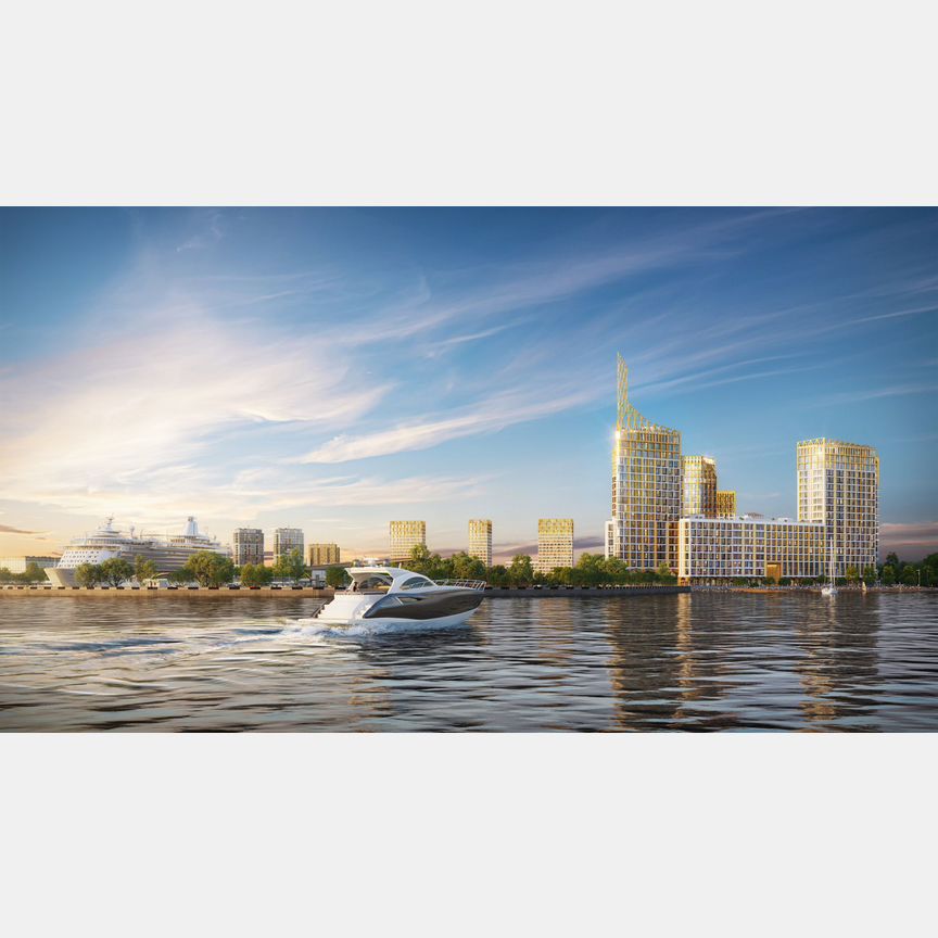 2-к. квартира, 65,1 м², 4/19 эт.