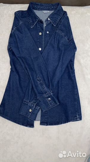 Джинсовая рубашка