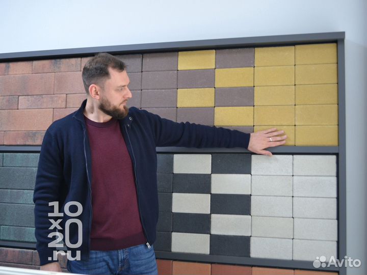 Тротуарная плитка, бордюры с работой под ключ