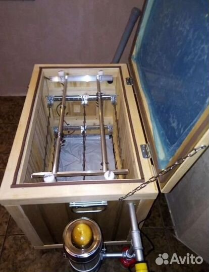 Коптильня хол копчения с электростатикой 150л