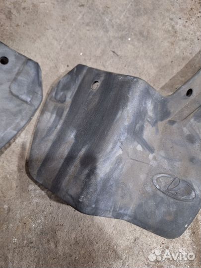 Брызговики передние ваз 2114