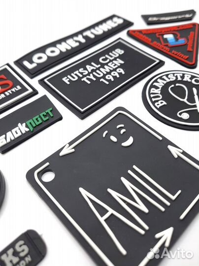 Изготовление пвх нашивок