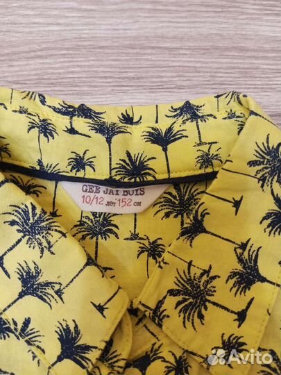 Рубашка для мальчика летняя