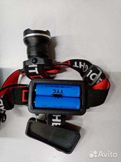 Светодиодный налобный фонарик