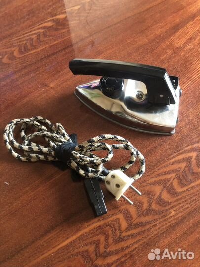 Утюг дорожный СССР складной