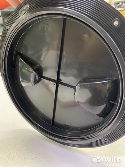 Лючок палубный 203мм черный