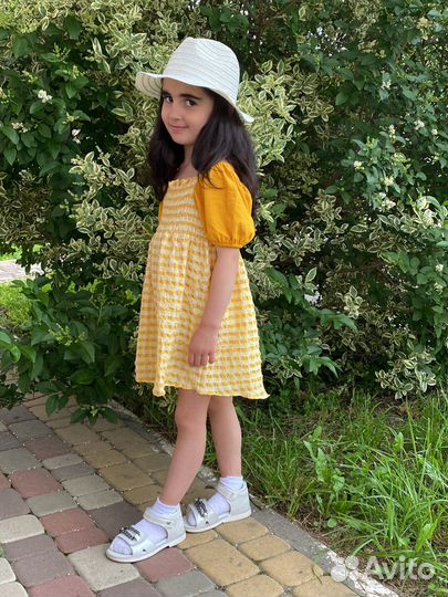 Новая Детская одежда для девочек платье