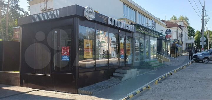 Аренда торгового места под павильон в Солотче