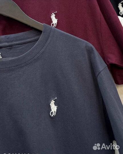 Футболка polo ralph lauren оверсайз