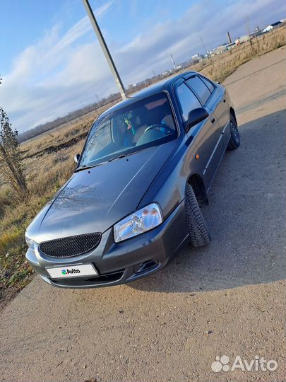 Hyundai Accent 1.5 МТ, 2008, 220 000 км