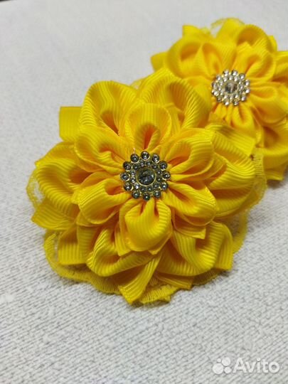 Резинки для волос ручной работы