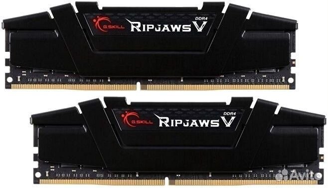 DDR4 32GB (16Gbx2) G.Skill ripjaws V 3200