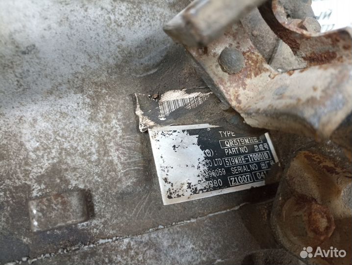 МКПП для для Chery Fora A21 QR519MHE