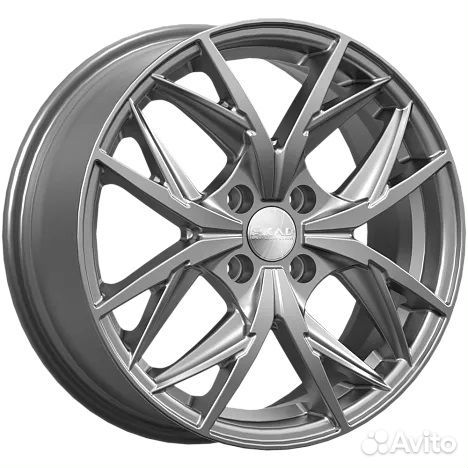 R16 4x100 6,5J ET45 D67,1 Скад Асти графит