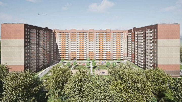 Квартира-студия, 31,3 м², 1/13 эт.