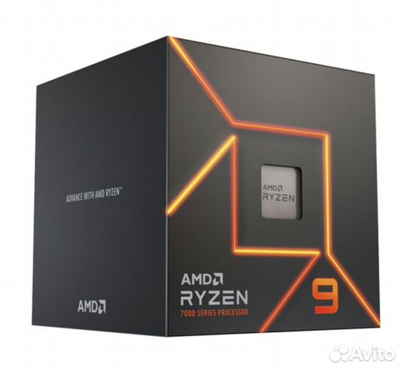 Новый AMD Ryzen 7 7700 3800 мгц BOX с кулером
