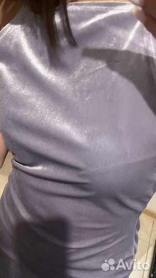 Вечернее платье бархатное