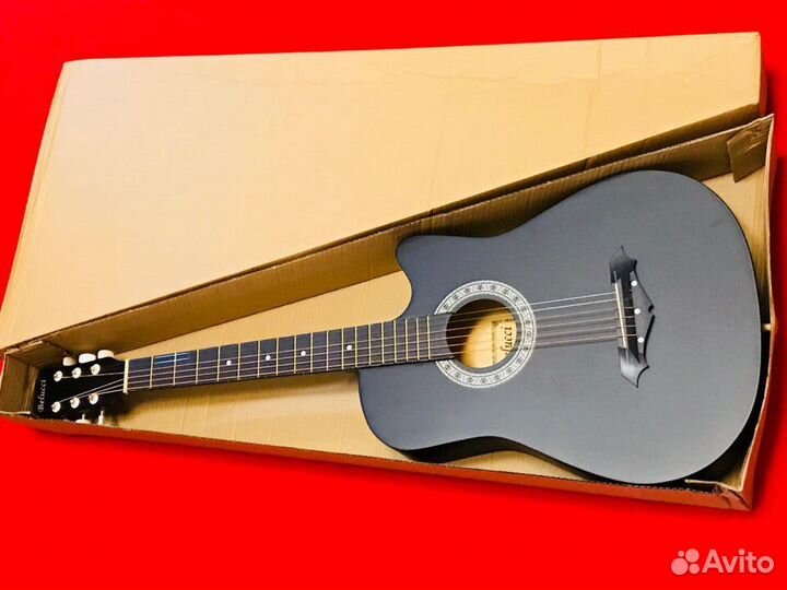 Гитара новая акустическая Belucci BC3820BK матовая