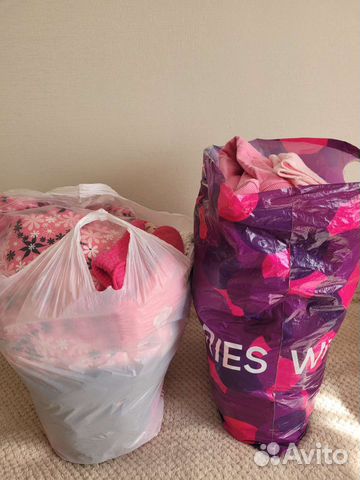 Вещи пакетом на девочку