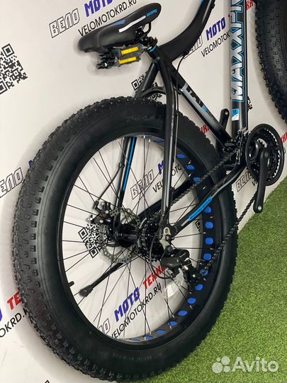 Велосипед Fat Bike жесткая вилка maxxpro FAT X26