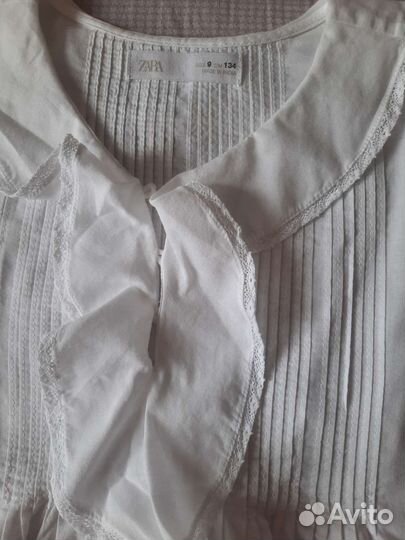 Рубашки Зара, Sela р.134 в школу