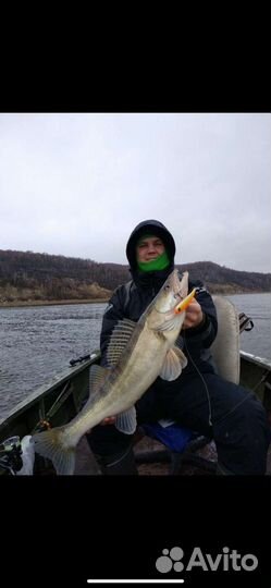 Рыбалка с лодки на Каме Сорочьи Горы