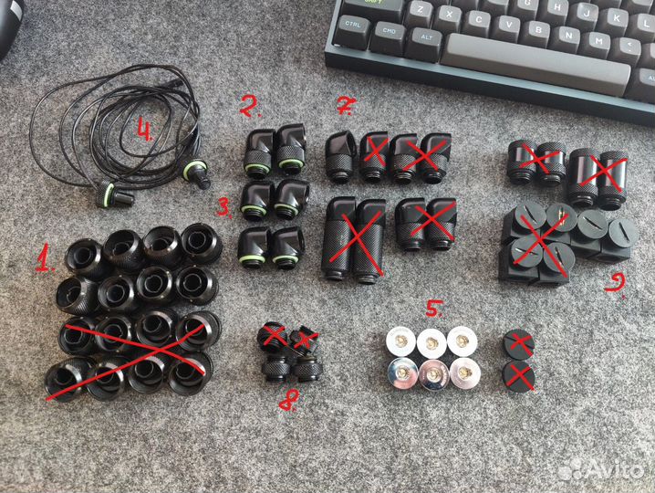 Xspc TX360, ekwb SE 240 и компоненты