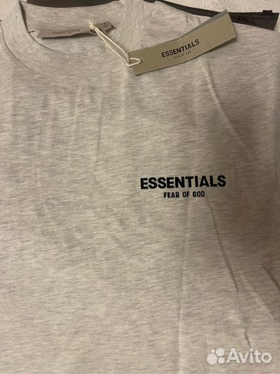 Футболка essentials fear of god