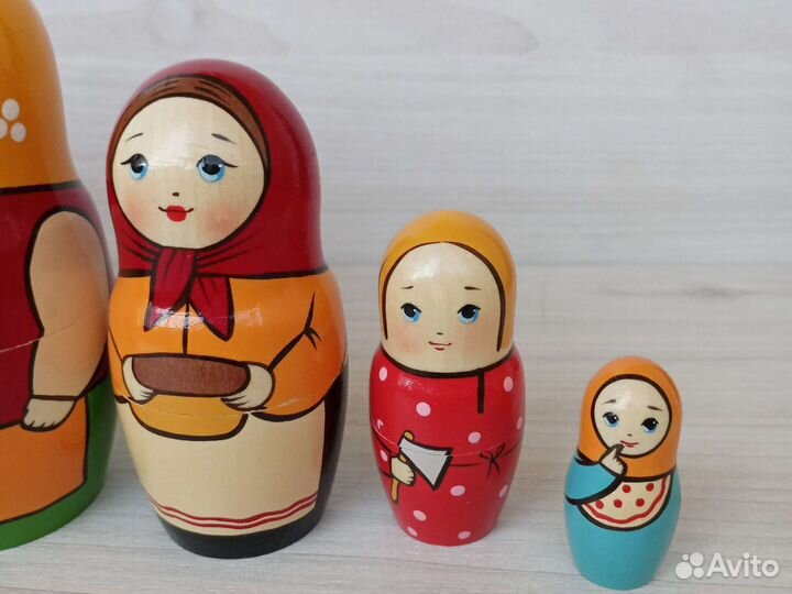 Матрешка (5 шт), авторская