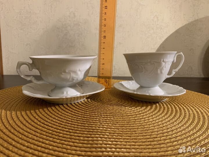 Чайная кофейная пара винтаж