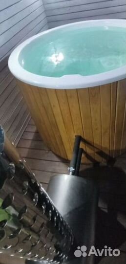 Купель с подогревом на улице KPD-8630