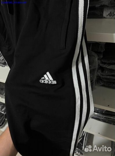 Хлопковые штаны adidas новые